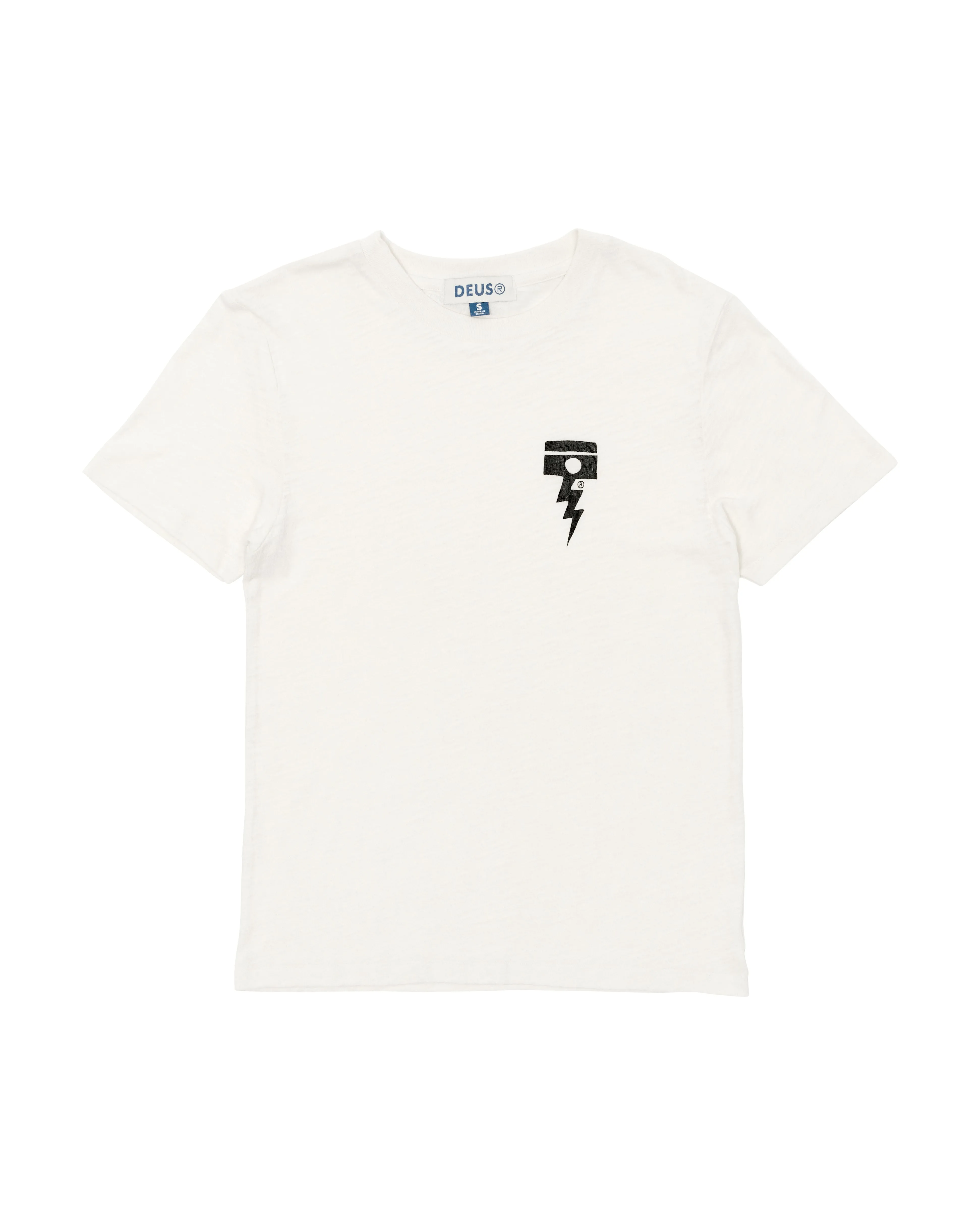 Shots Fired Tee - Dirty White sold by Deus Ex Machina product image thumbnail 3