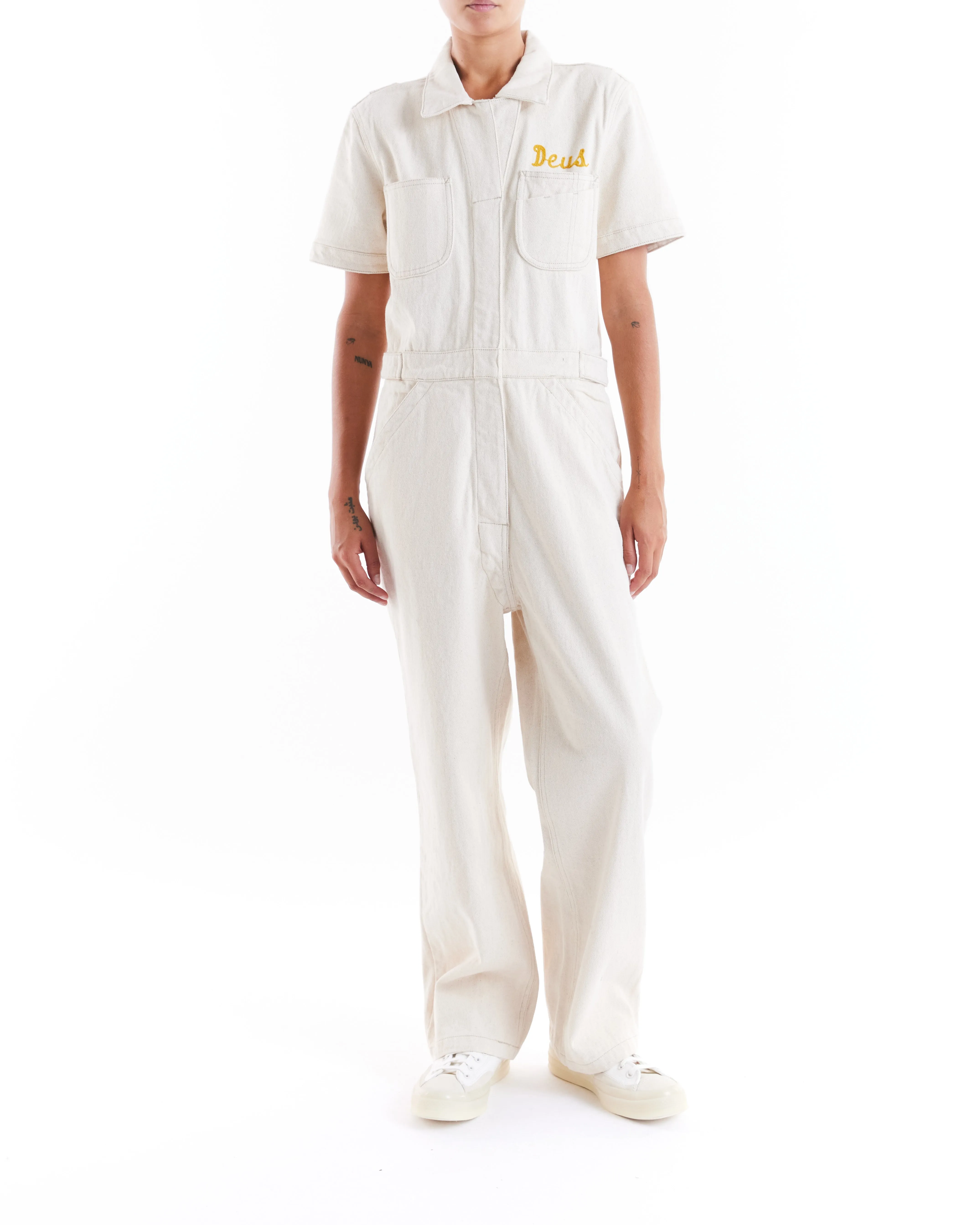 Archival Coverall - Natural sold by Deus Ex Machina