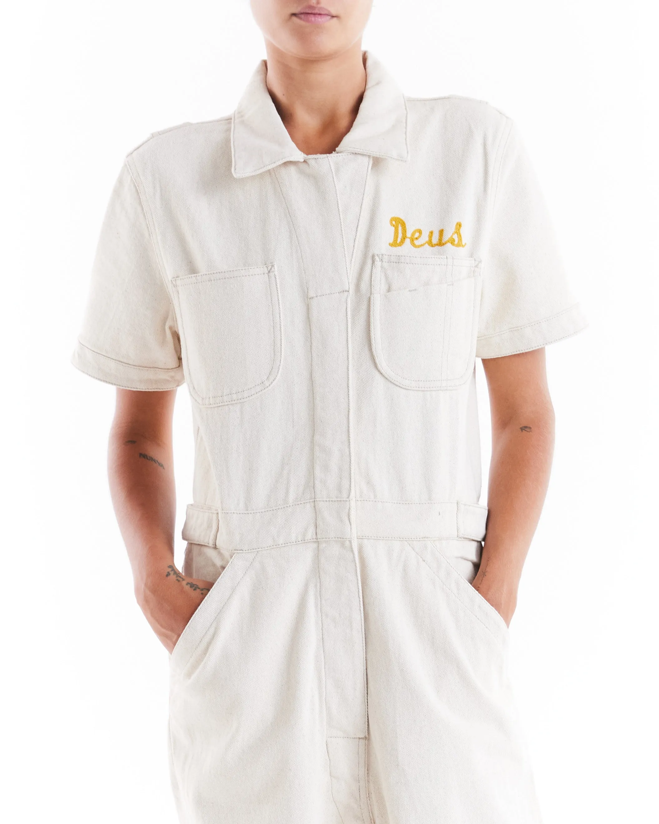 Archival Coverall - Natural sold by Deus Ex Machina product image thumbnail 5