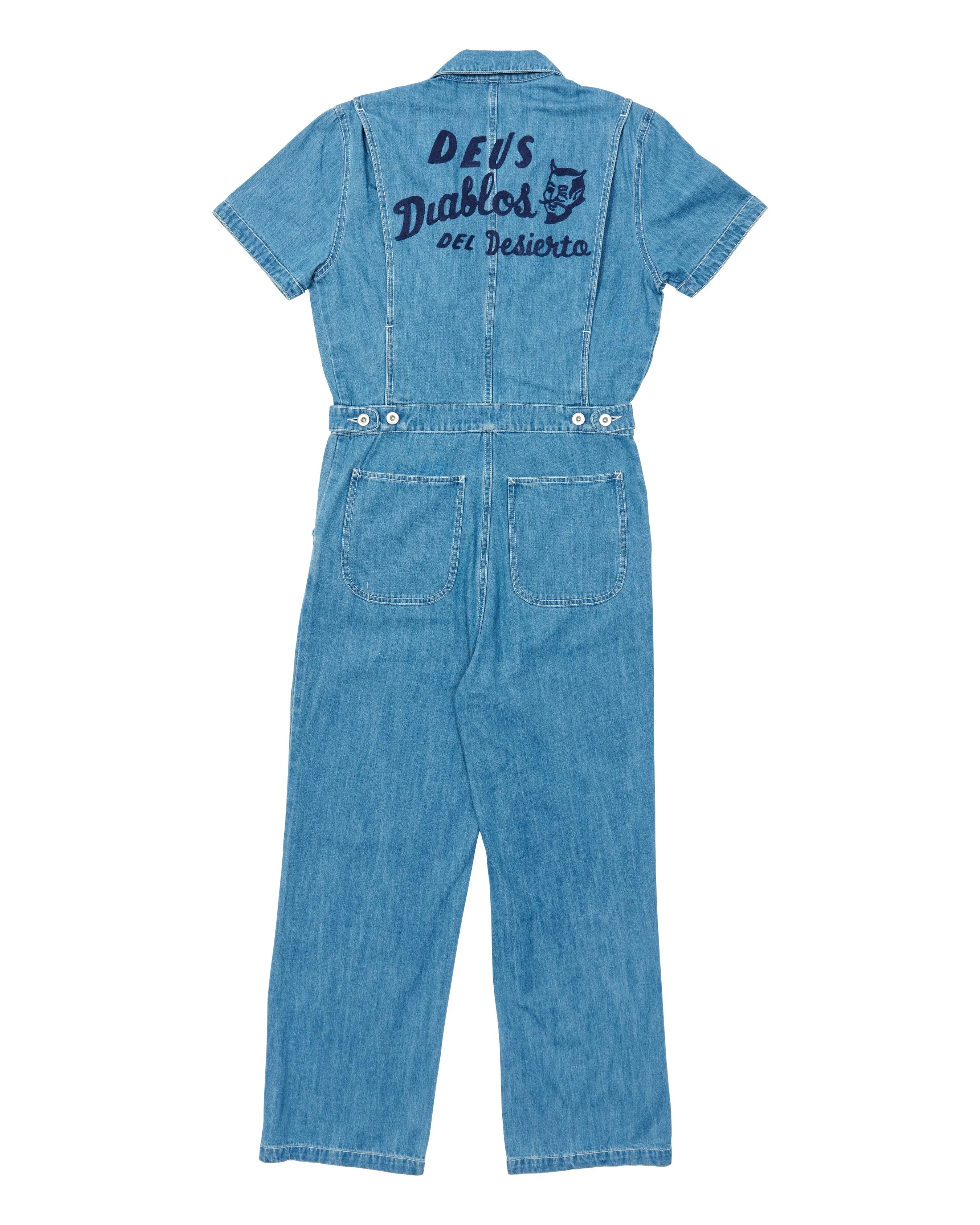 Archival Coverall - Bleach Stonewash sold by Deus Ex Machina product image thumbnail 4