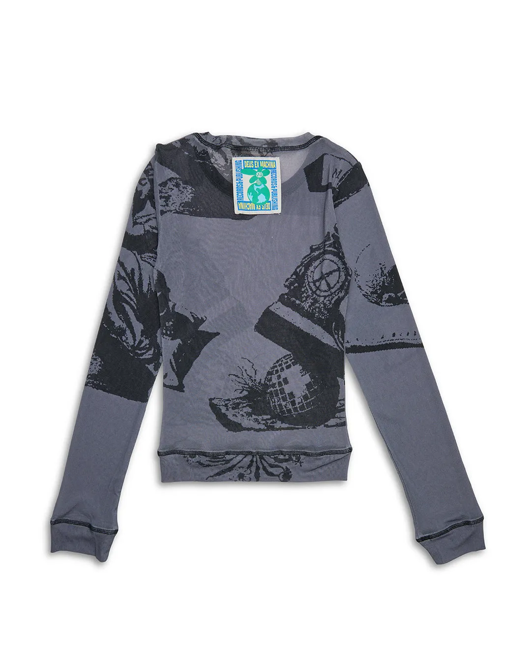 5-7-5 Mesh Long Sleeve Top - Boulevard sold by Deus Ex Machina product image thumbnail 2