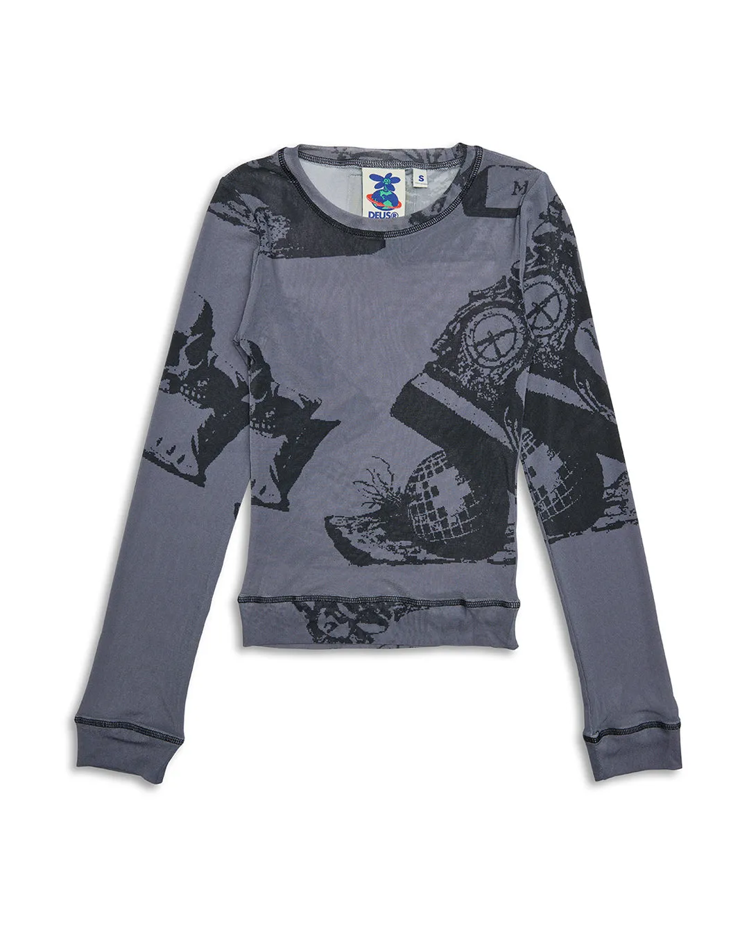 5-7-5 Mesh Long Sleeve Top - Boulevard sold by Deus Ex Machina