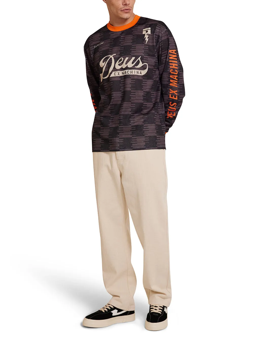 Sprint Moto Jersey - Black sold by Deus Ex Machina product image thumbnail 4