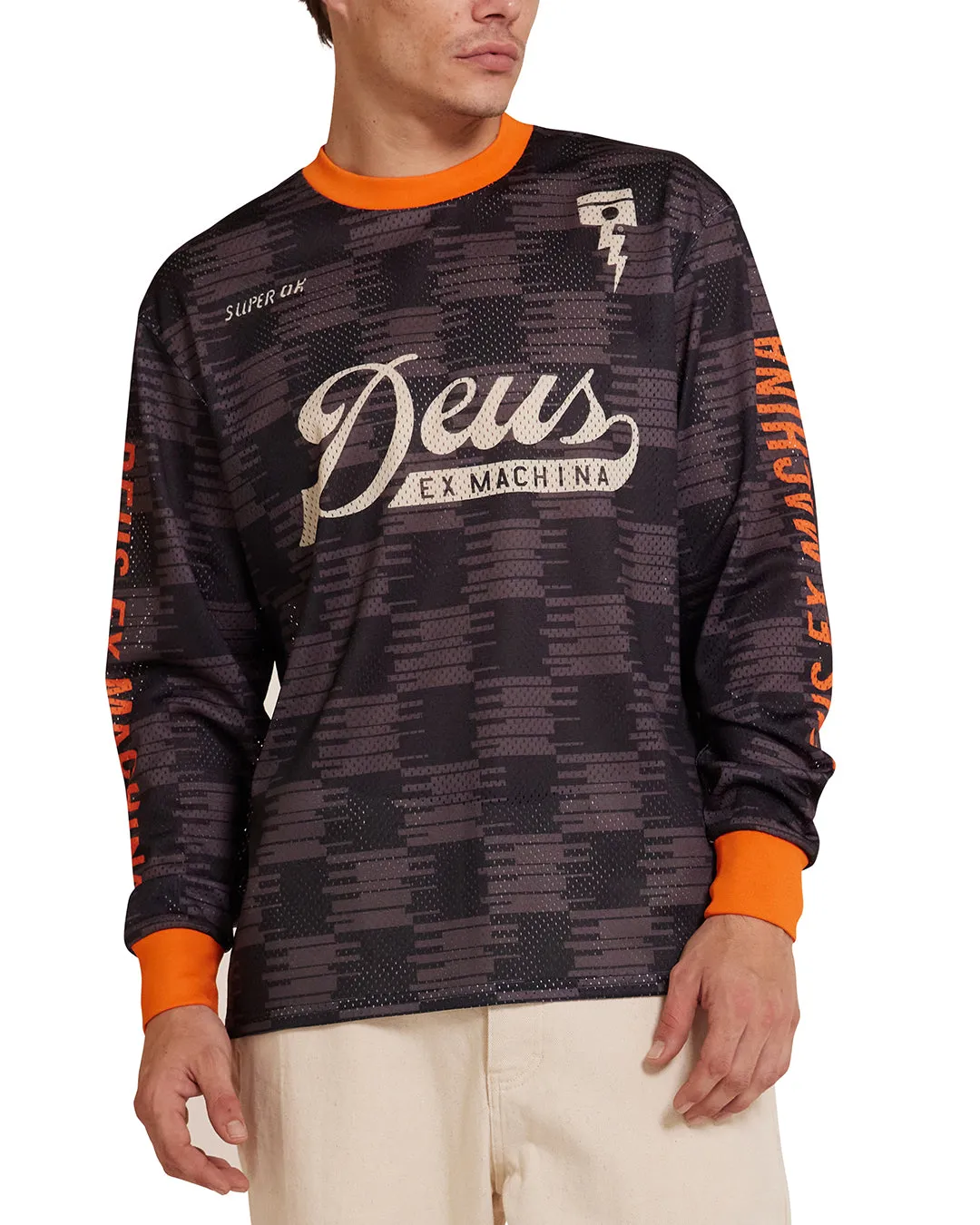 Sprint Moto Jersey - Black sold by Deus Ex Machina