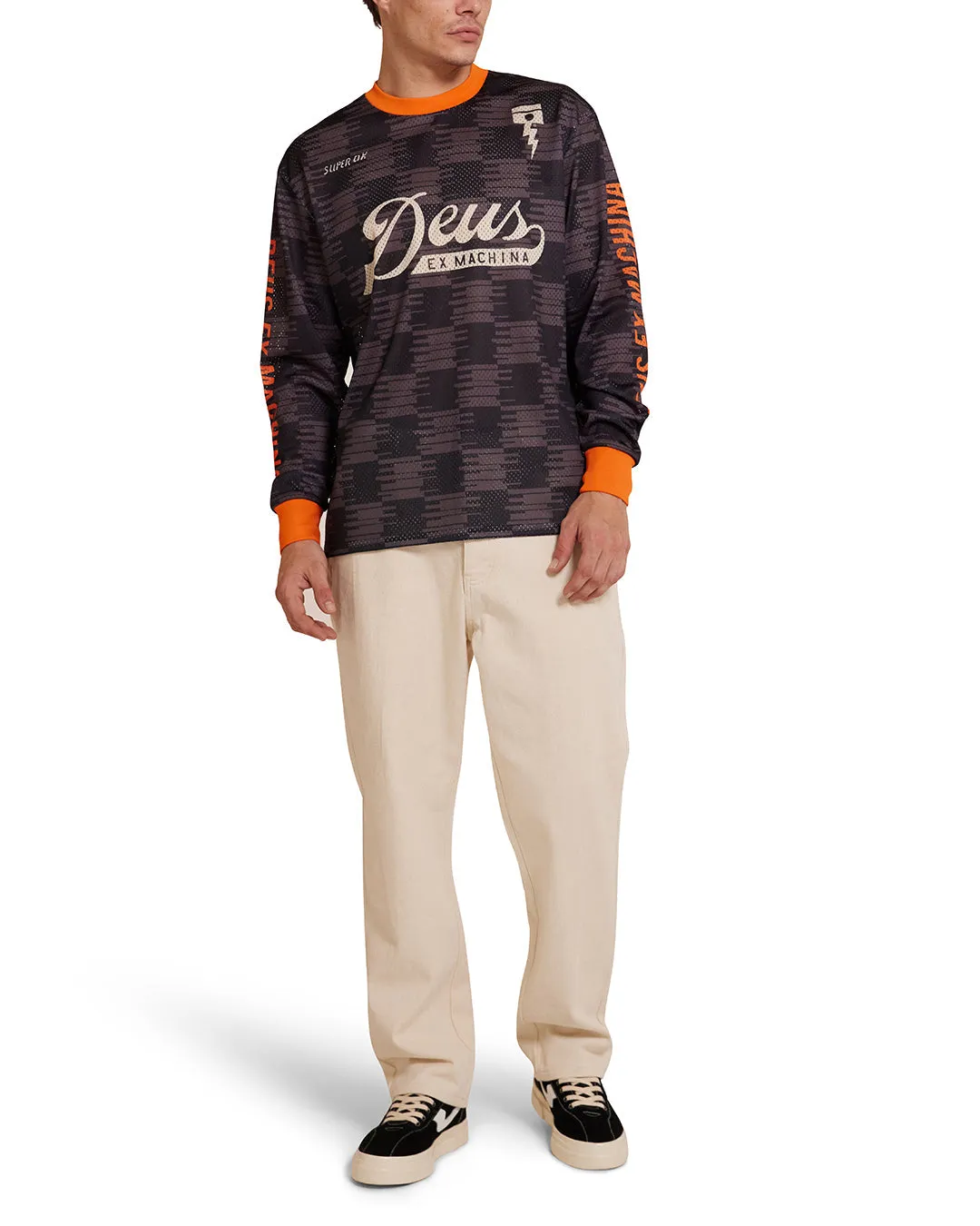 Sprint Moto Jersey - Black sold by Deus Ex Machina product image thumbnail 3