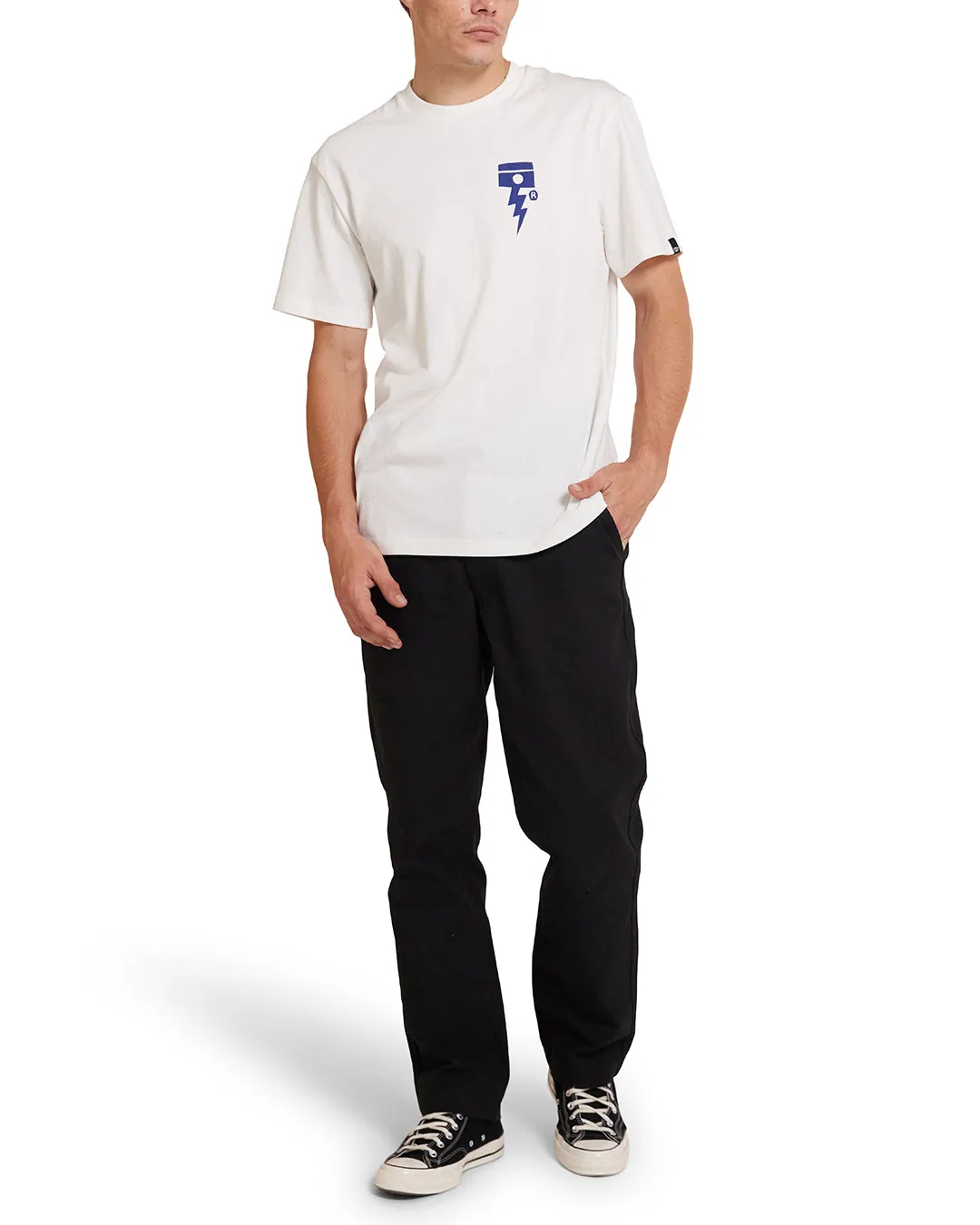 Pisstin Tee - Vintage White sold by Deus Ex Machina product image thumbnail 5