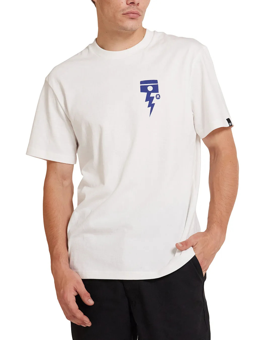 Pisstin Tee - Vintage White sold by Deus Ex Machina product image thumbnail 2