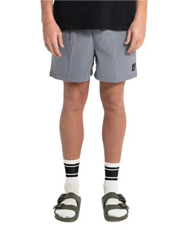 Sandbar Acid Short (Mesh) - Light Grey sold by Deus Ex Machina