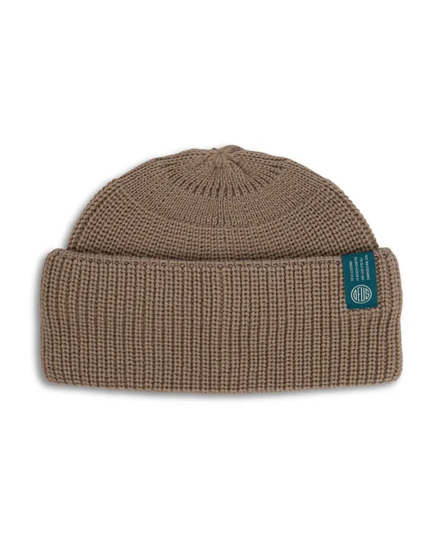 Deck Pill Beanie - Khaki sold by Deus Ex Machina