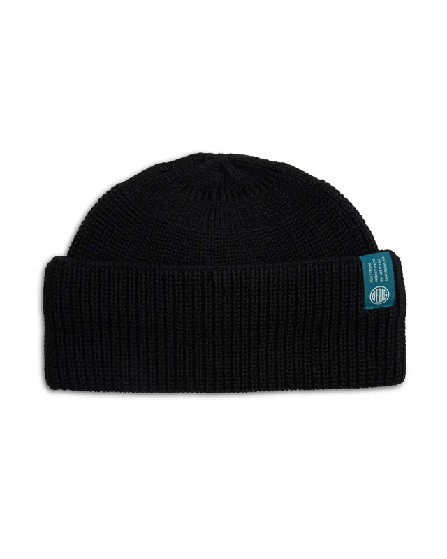 Deck Pill Beanie - Black sold by Deus Ex Machina
