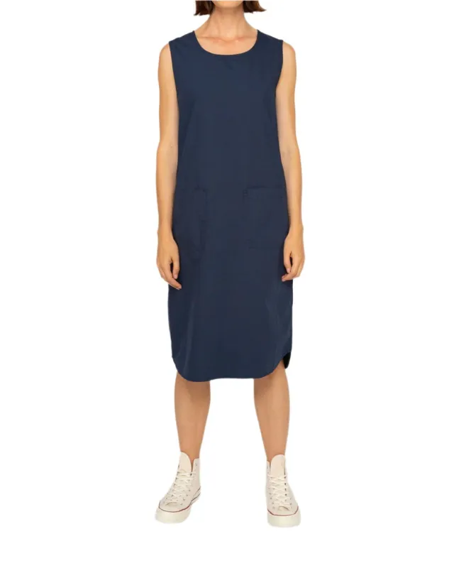 Work Dress (Relaxed Fit) - Navy sold by Deus Ex Machina