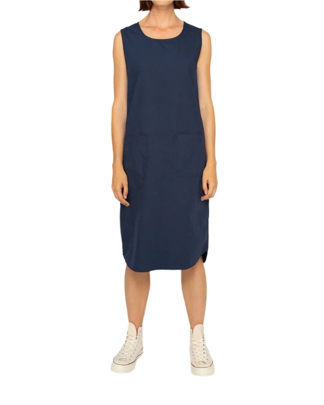 Work Dress (Relaxed Fit) - Navy sold by Deus Ex Machina