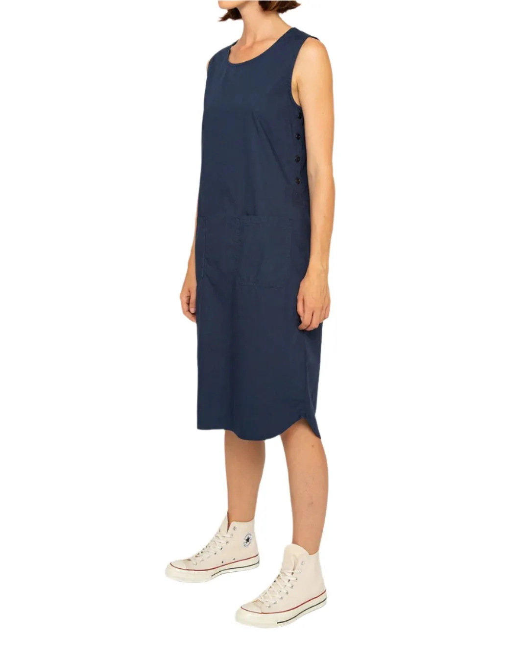 Work Dress (Relaxed Fit) - Navy sold by Deus Ex Machina product image thumbnail 3
