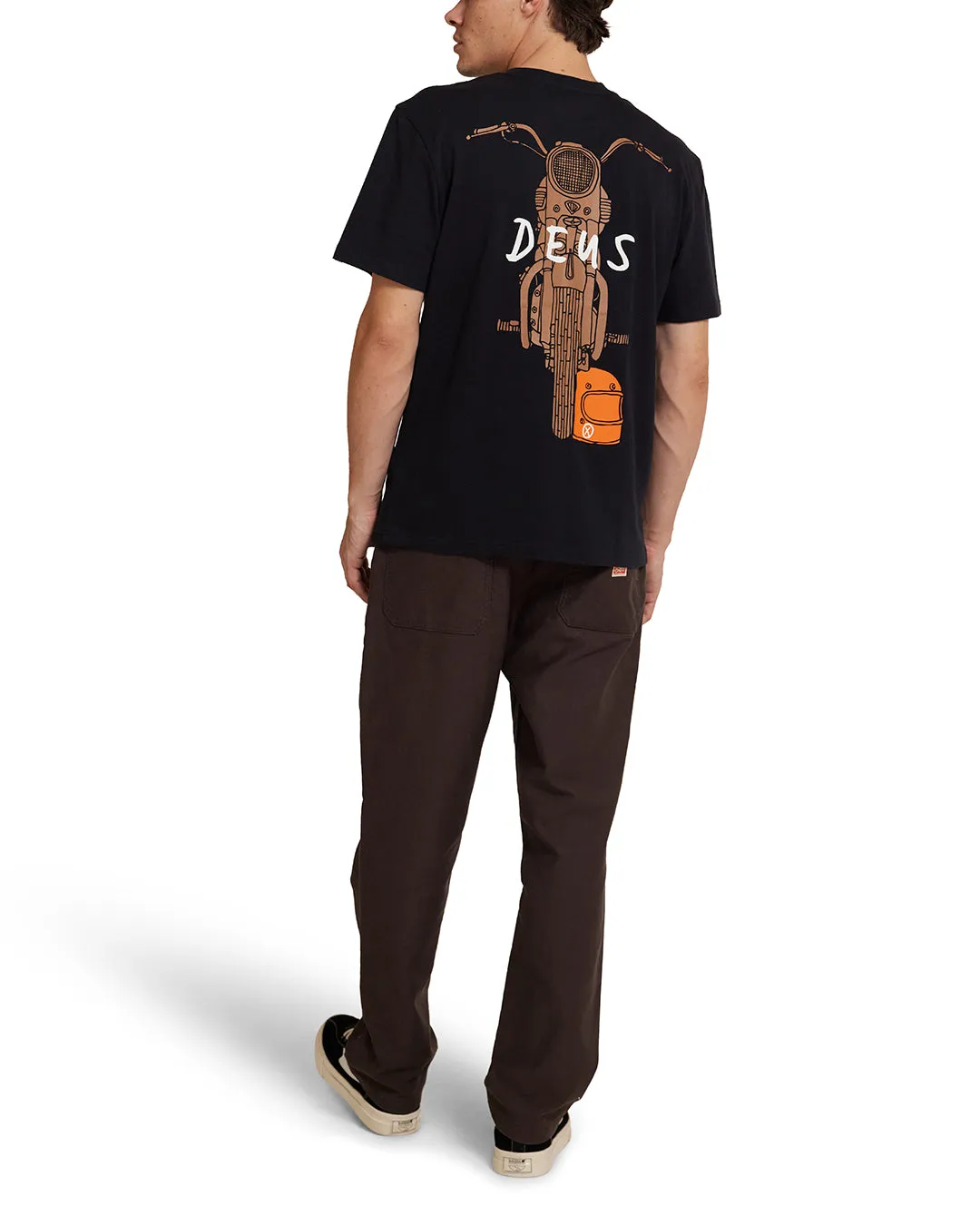 Frontage Tee - Black sold by Deus Ex Machina product image thumbnail 3