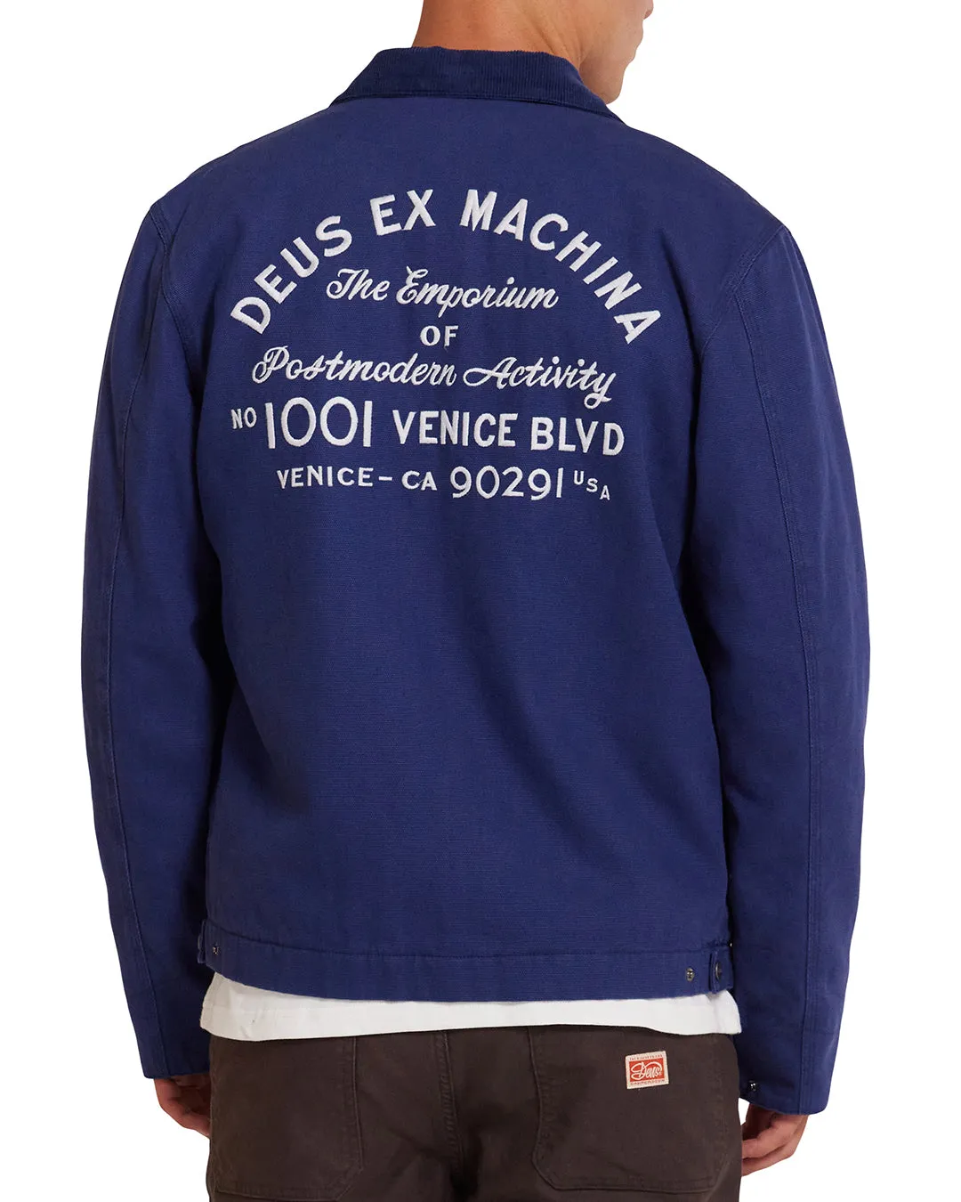 Address Workwear Jacket - Mechanic Blue sold by Deus Ex Machina product image thumbnail 2