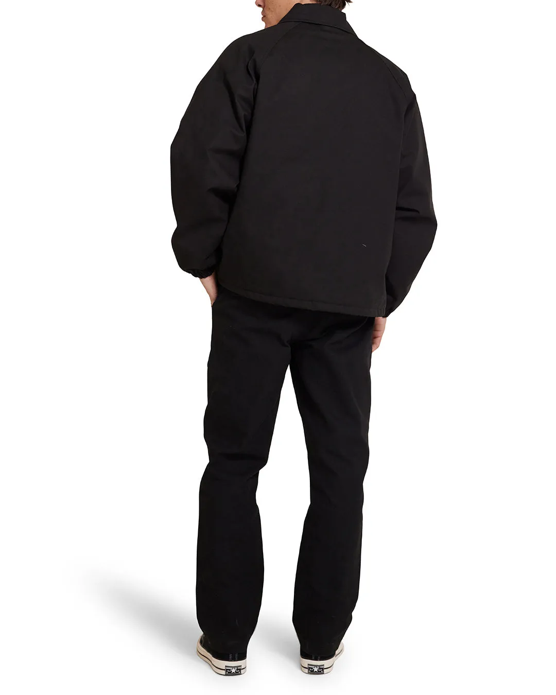 Pill Logo Coach Jacket - Black sold by Deus Ex Machina product image thumbnail 4