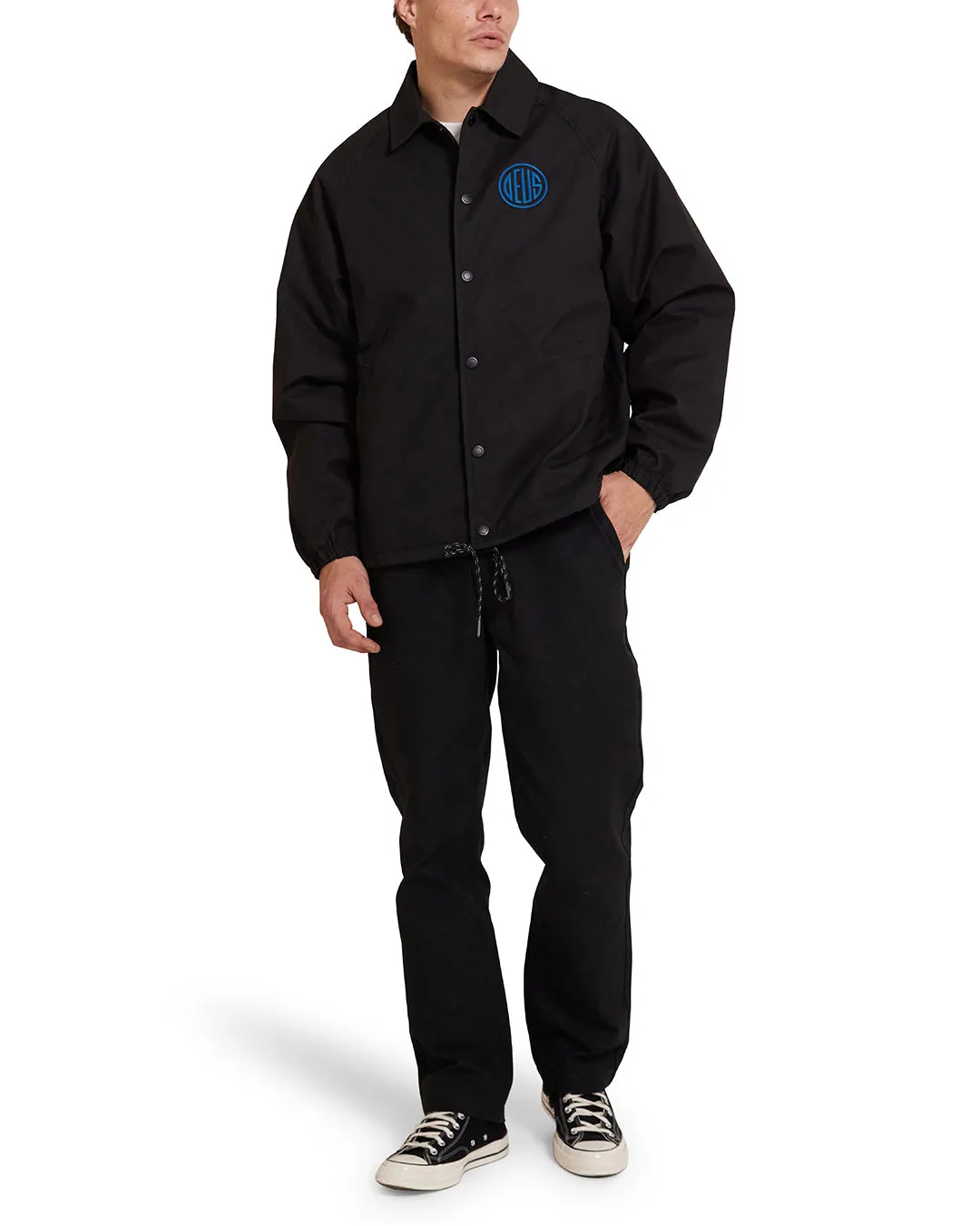 Pill Logo Coach Jacket - Black sold by Deus Ex Machina product image thumbnail 3