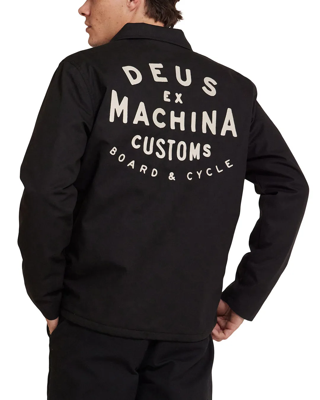 Workshop Coach Jacket - Black sold by Deus Ex Machina product image thumbnail 2