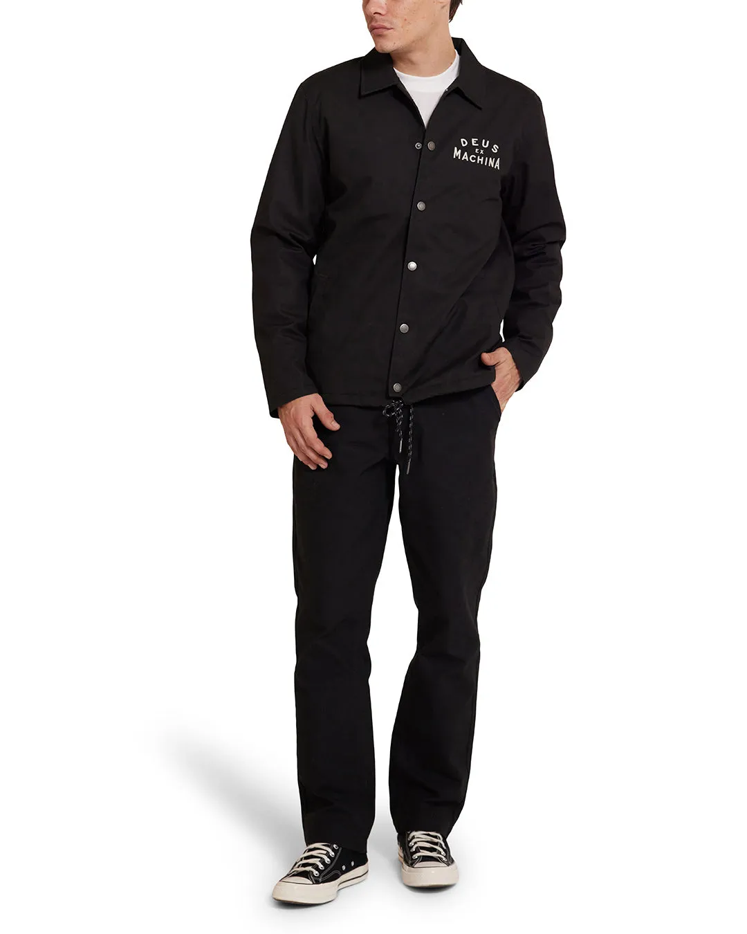 Workshop Coach Jacket - Black sold by Deus Ex Machina product image thumbnail 5