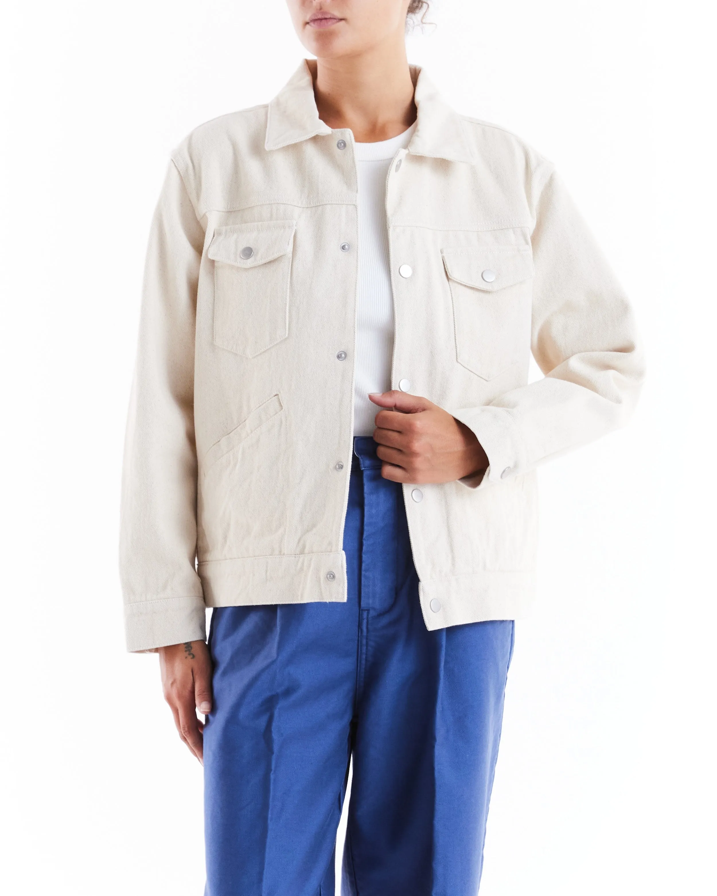 September Denim Jacket - Natural sold by Deus Ex Machina