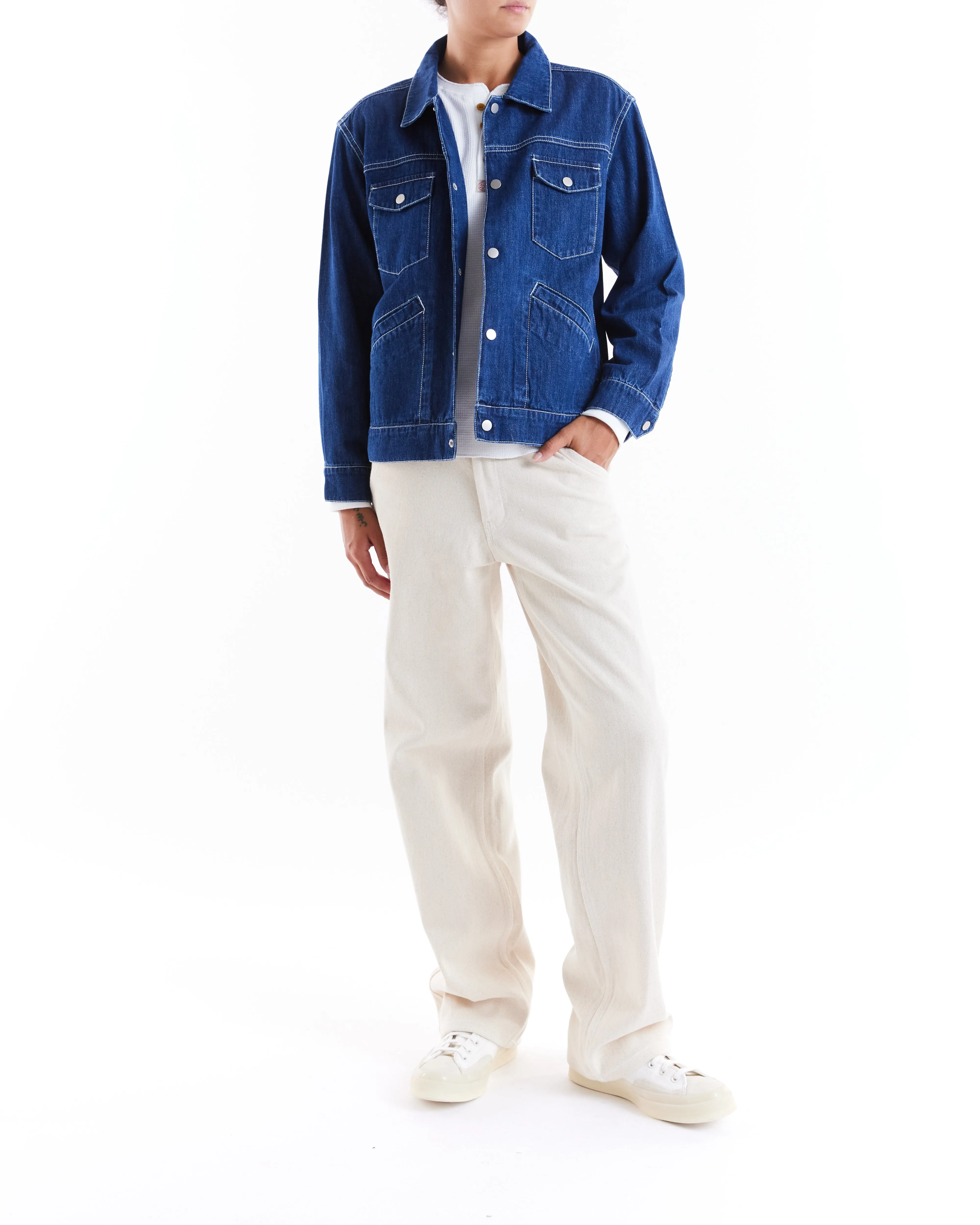 September Denim Jacket - Dark Indigo sold by Deus Ex Machina product image thumbnail 3