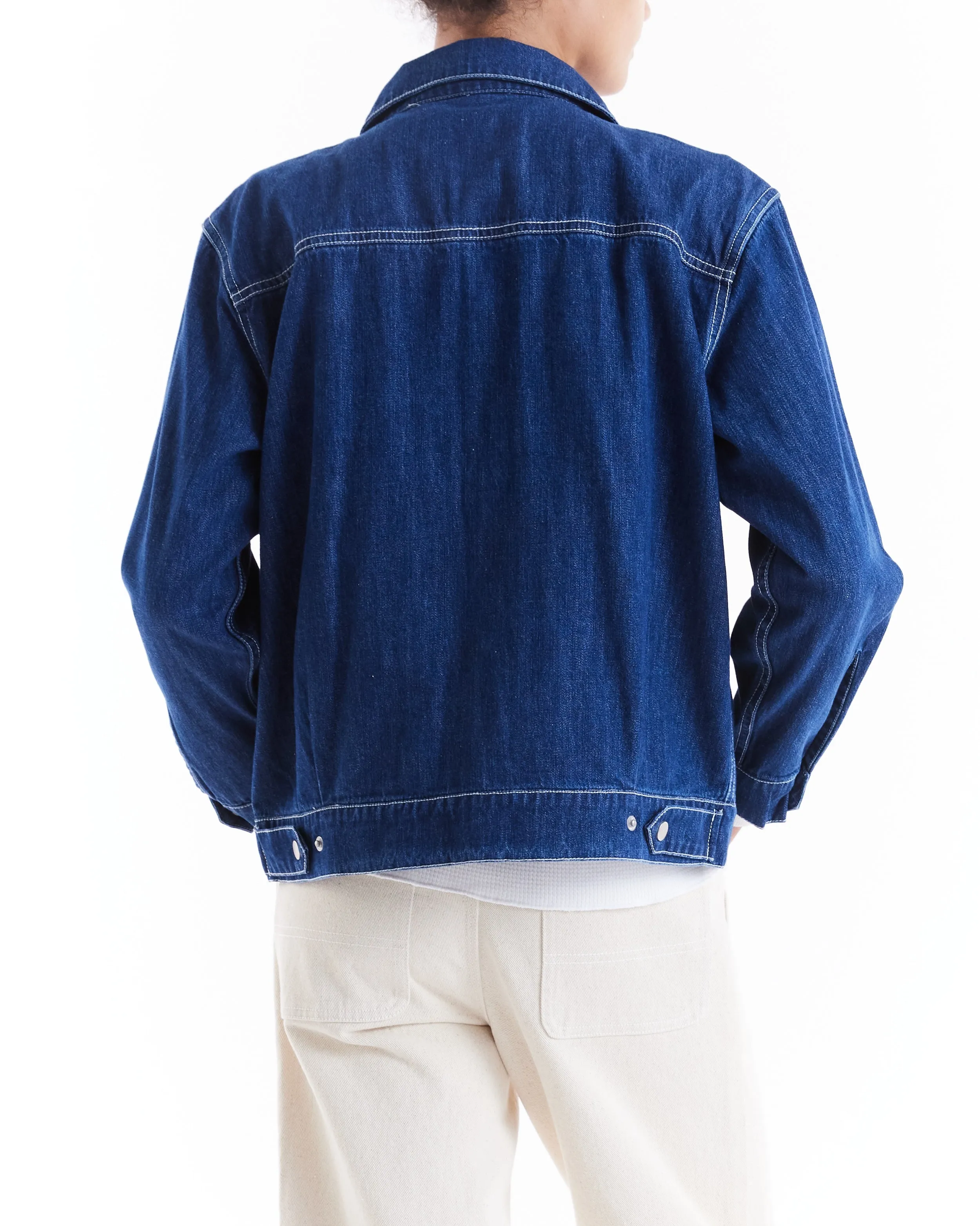 September Denim Jacket - Dark Indigo sold by Deus Ex Machina product image thumbnail 2