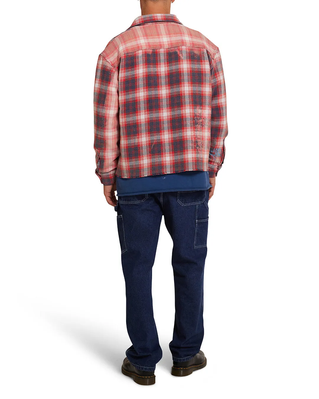 Double Fantasy Shirt - Red Check sold by Deus Ex Machina product image thumbnail 5