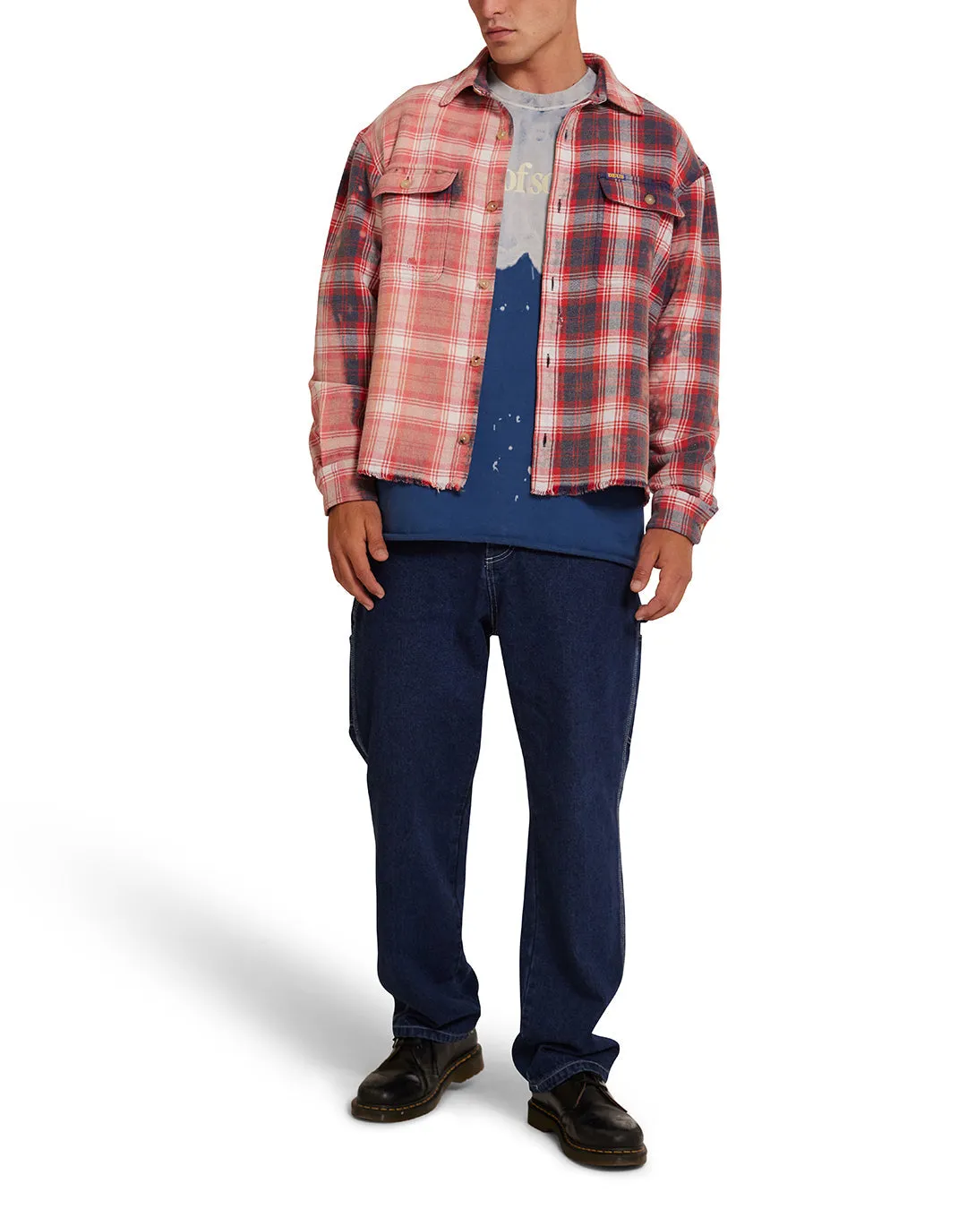 Double Fantasy Shirt - Red Check sold by Deus Ex Machina product image thumbnail 3