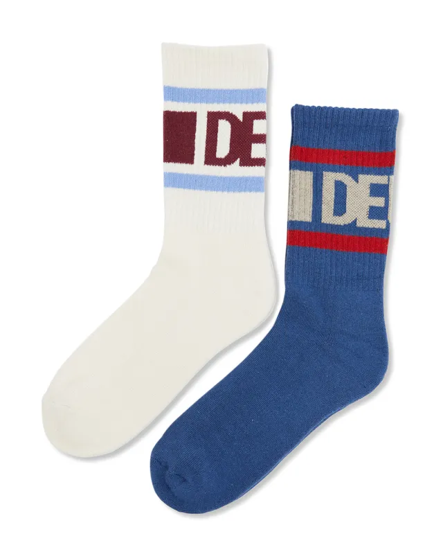 Based Socks - 2 Pack Multi sold by Deus Ex Machina