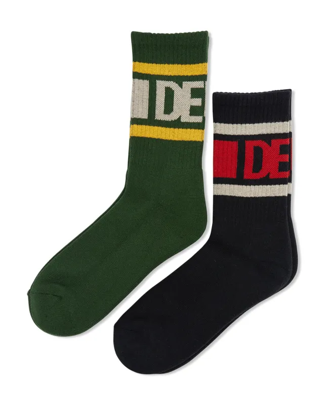 Based Socks - 2 Pack Multi sold by Deus Ex Machina