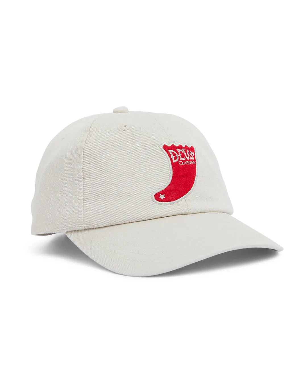 Single Fin Dad Cap - White sold by Deus Ex Machina