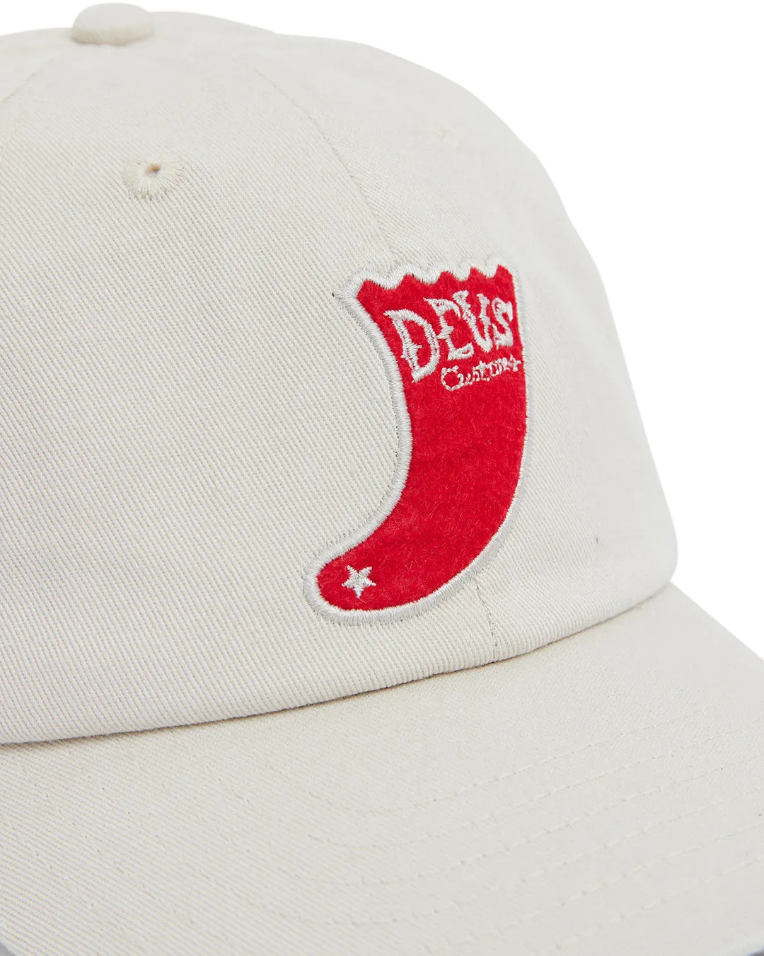 Single Fin Dad Cap - White sold by Deus Ex Machina product image thumbnail 3