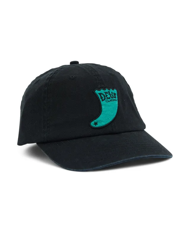 Single Fin Dad Cap - Black sold by Deus Ex Machina