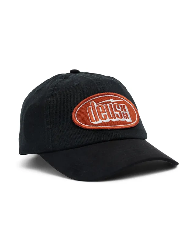 Weetzie Dad Cap - Black sold by Deus Ex Machina