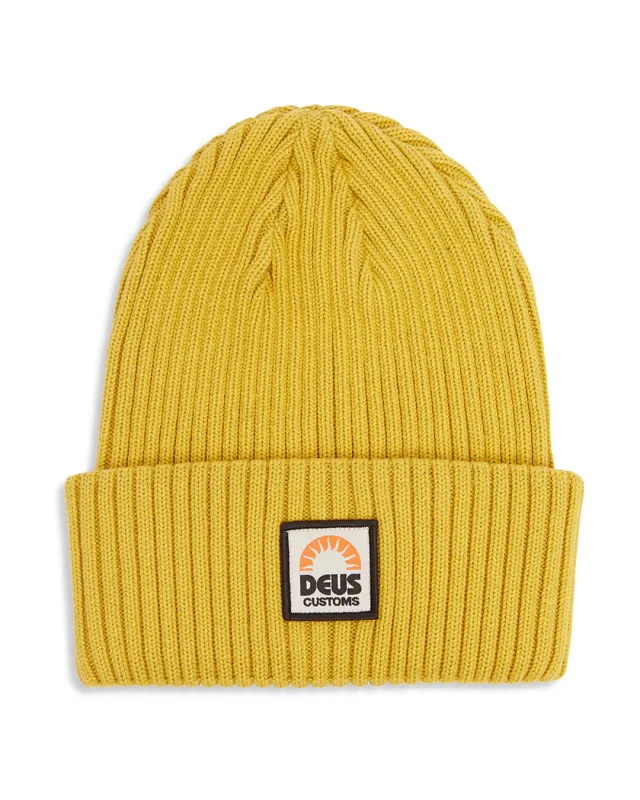 Melody Beanie - Mimosa Gold sold by Deus Ex Machina