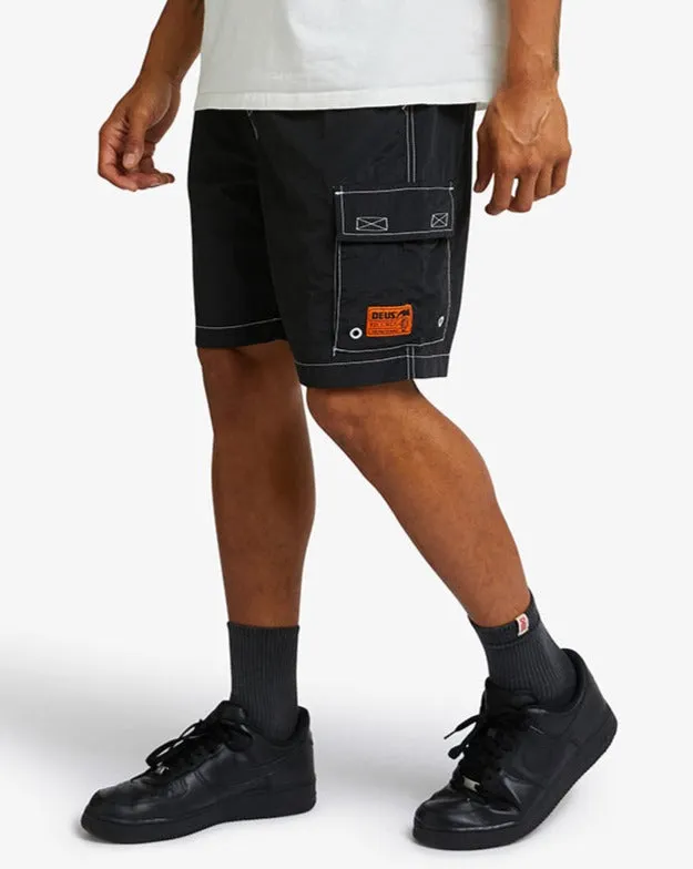 Big Fella Swim Short - Black sold by Deus Ex Machina