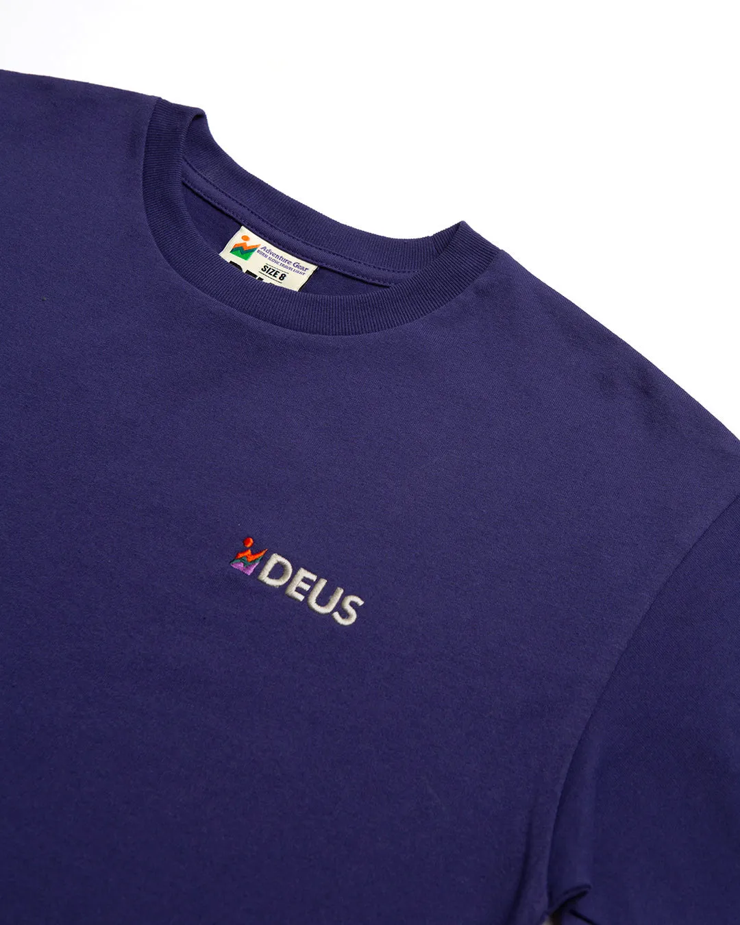 Foxtrot Tee - Deep Blue sold by Deus Ex Machina product image thumbnail 5