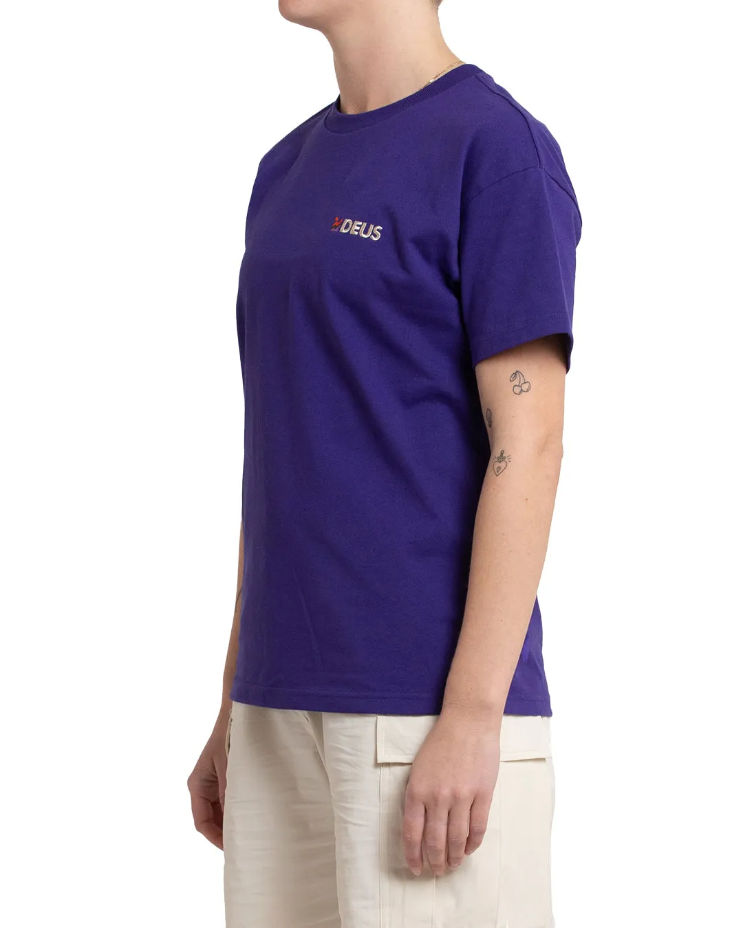 Foxtrot Tee - Deep Blue sold by Deus Ex Machina product image thumbnail 3