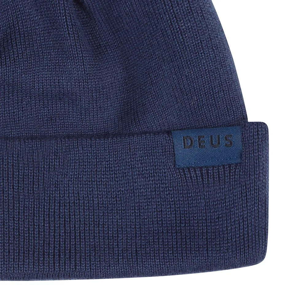 Records Beanie - Navy sold by Deus Ex Machina product image thumbnail 2