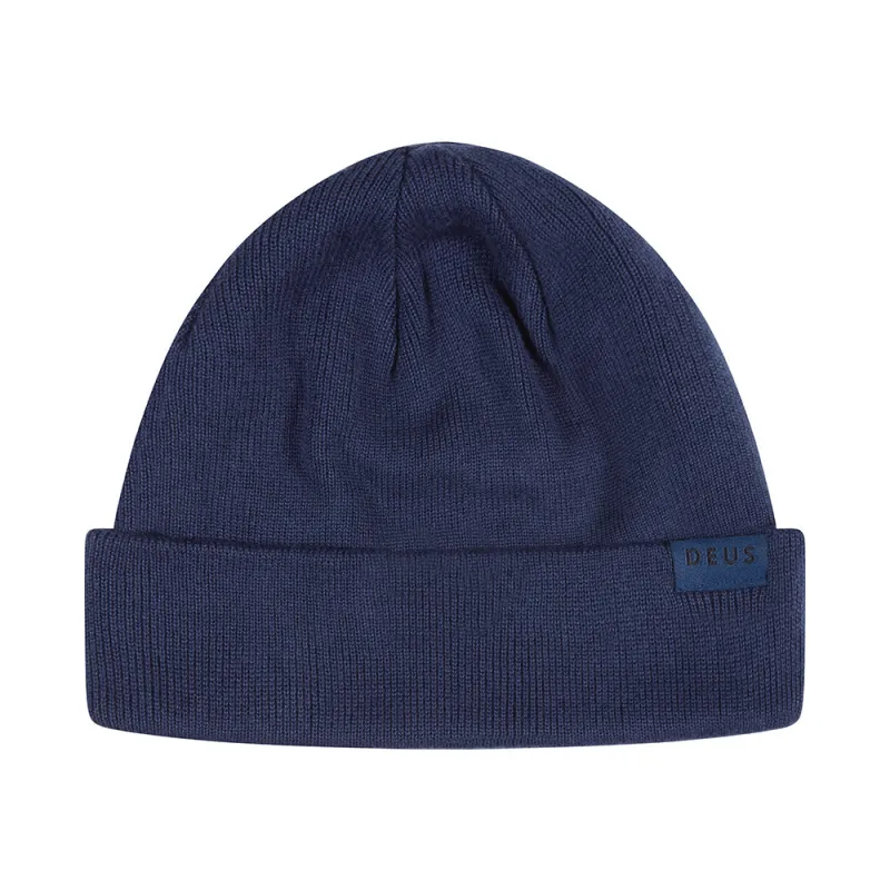 Records Beanie - Navy sold by Deus Ex Machina