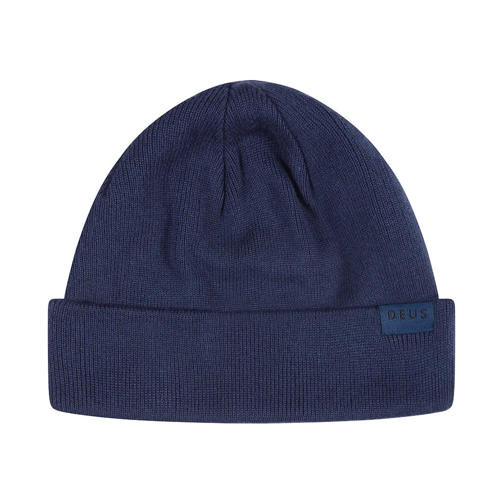 Records Beanie - Navy sold by Deus Ex Machina
