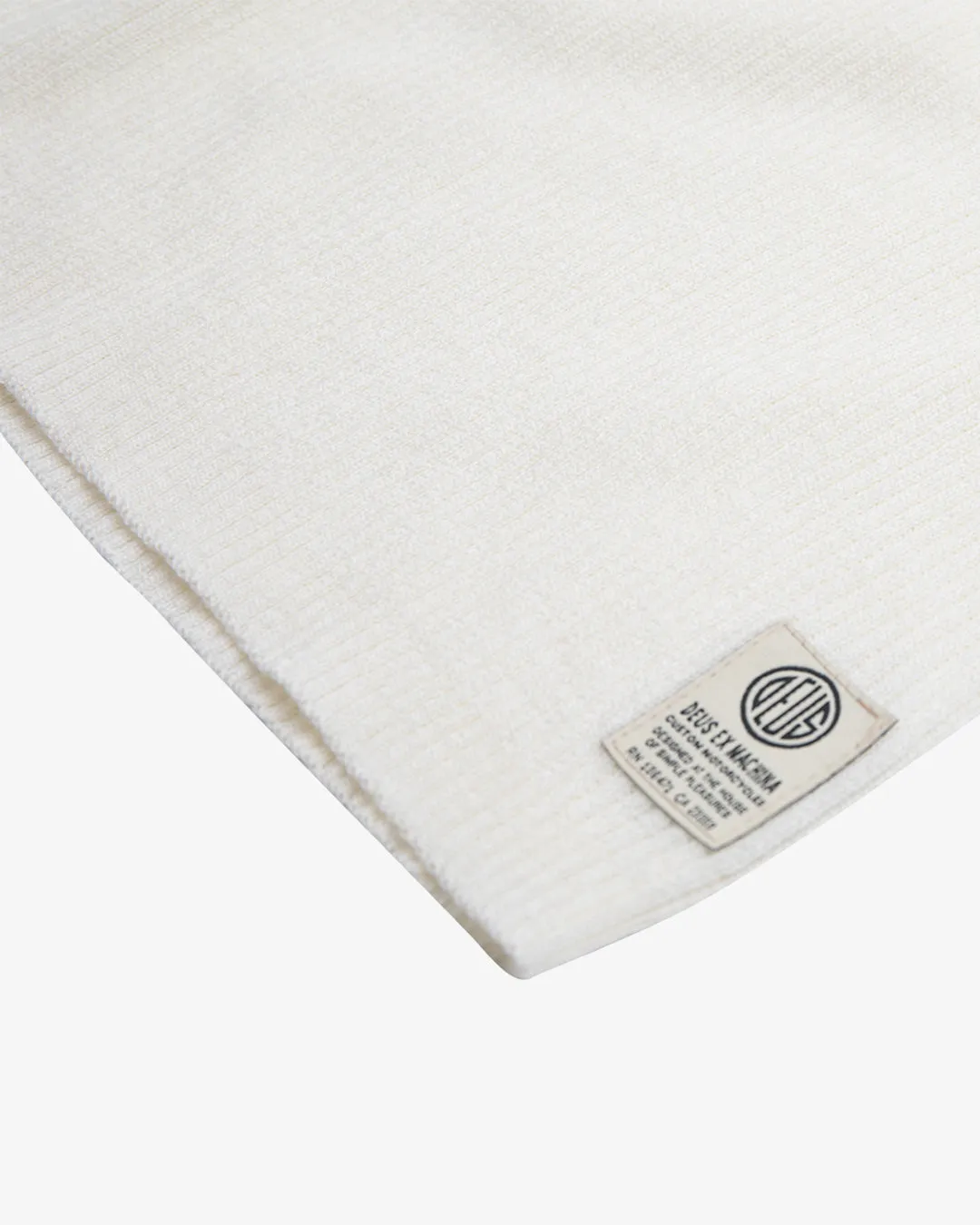Karma Turtle Neck (Slim Fit) - Natural sold by Deus Ex Machina product image thumbnail 5