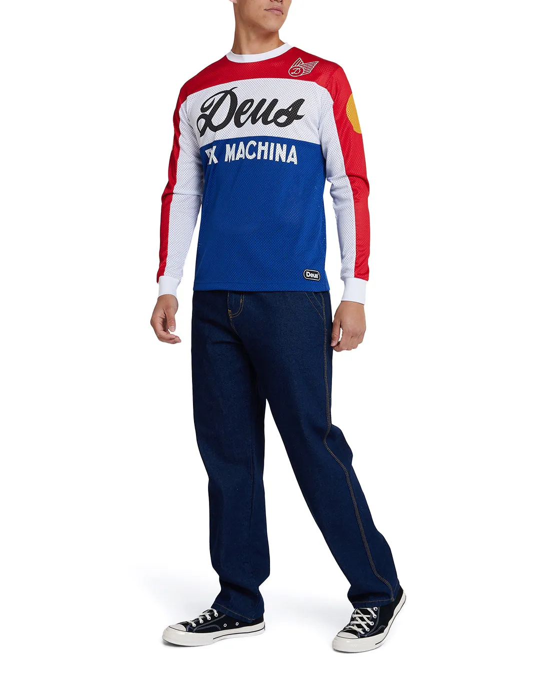 Saber Moto Jersey - Tri Colour sold by Deus Ex Machina product image thumbnail 4