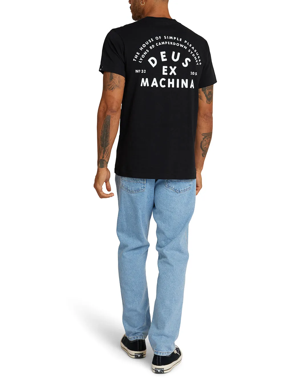The Landie Tee - Black sold by Deus Ex Machina product image thumbnail 2