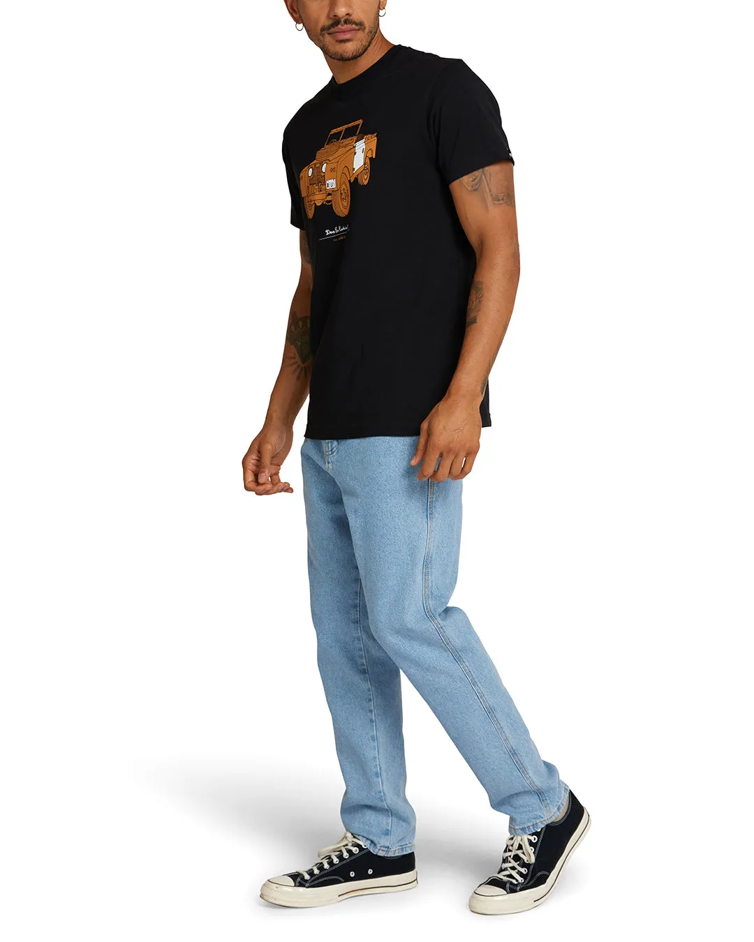 The Landie Tee - Black sold by Deus Ex Machina product image thumbnail 4