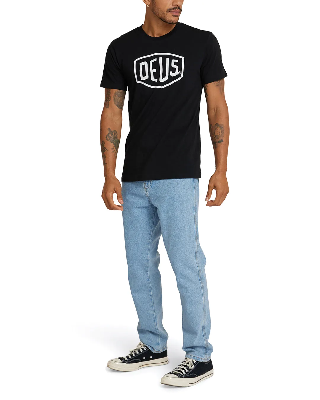 Shield Tee Black sold by Deus Ex Machina product image thumbnail 3
