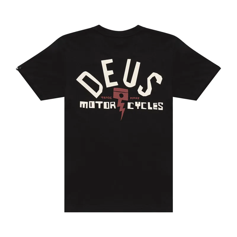 Pisstin Tee - Black sold by Deus Ex Machina