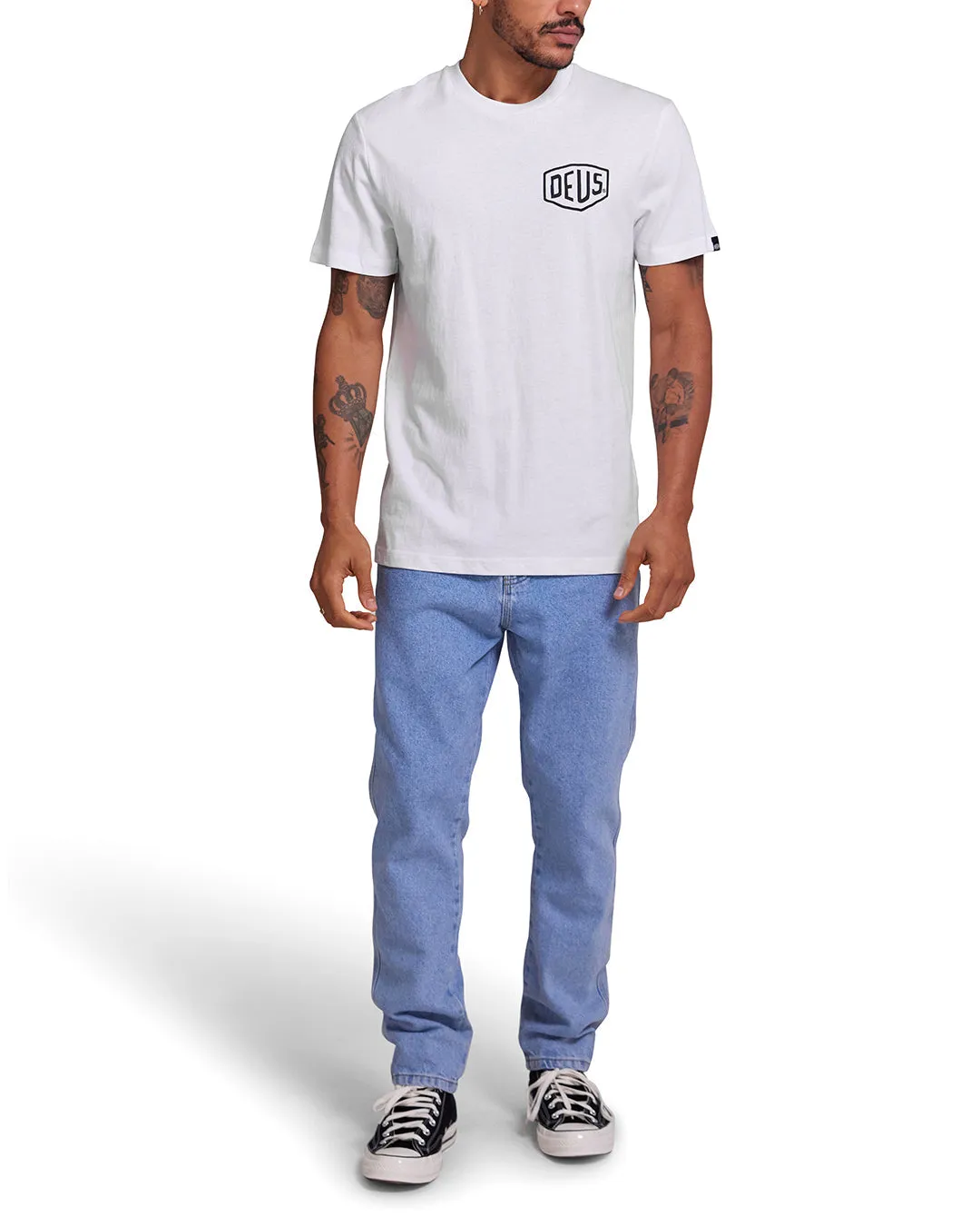 Classic Parilla Tee - White sold by Deus Ex Machina product image thumbnail 3