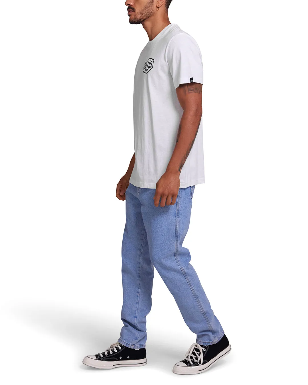 Classic Parilla Tee - White sold by Deus Ex Machina product image thumbnail 4