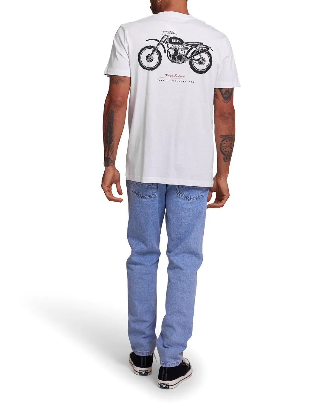 Classic Parilla Tee - White sold by Deus Ex Machina product image thumbnail 2